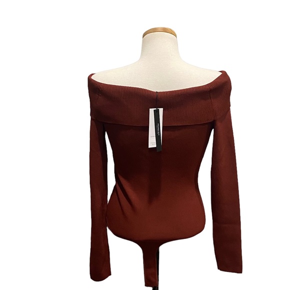 Who What Wear Off Shoulder Bodysuit Size Large - Picture 2 of 4